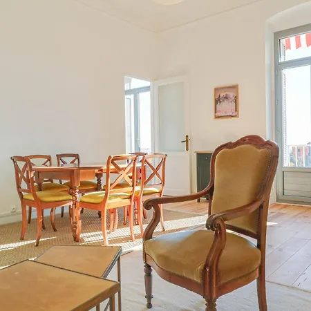 아파트 Le Riviera Palace, 4p, Vue Mer Et Charme Unique
