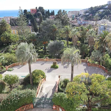 Le Riviera Palace, 4p, Vue Mer Et Charme Unique アパート マントン